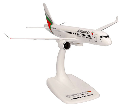 Airplane Models: Bulgaria Airways - Airbus A220-300 - 1/200