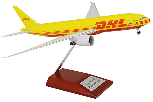 DHL - Boeing 777-200F - 1/200 - Premium model - Airplane Models