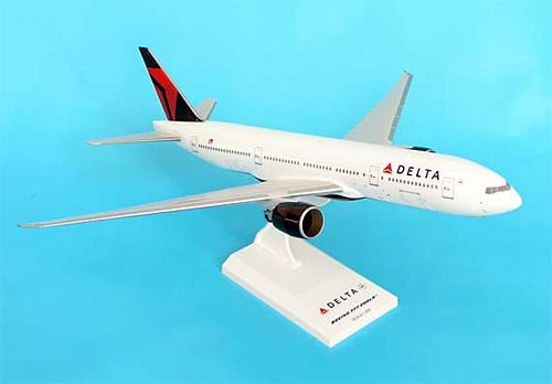 Airplane Models: Delta Air Lines - Boeing 777-200 - 1/200 - Premium model