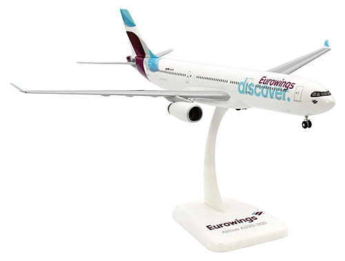 Airplane Models: Eurowings discover - Airbus A330-300 - 1/200 - Premium model