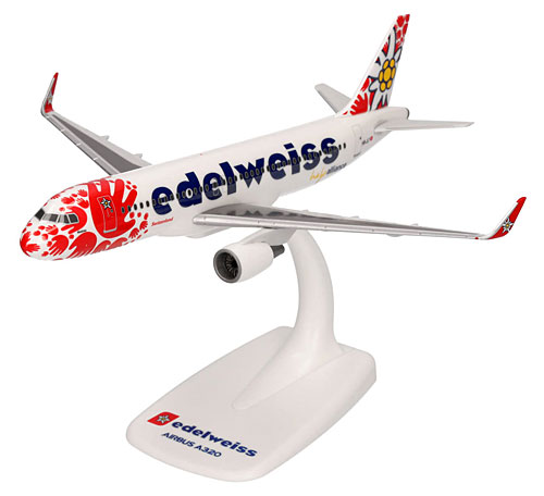 Airplane Models: Edelweiss Air - Help Alliance - Airbus A320-200 - 1/200