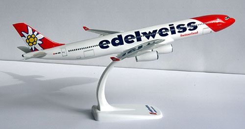 Airplane Models: Edelweiss Air - Airbus A340-300 - 1/200