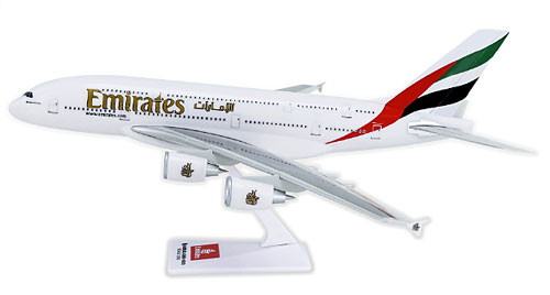 Airplane Models: Emirates - Airbus A380 - 1/250