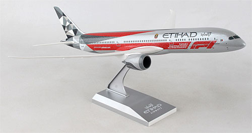 Airplane Models: Etihad - Formula 1 - Boeing 787-9 - 1/200 - Premium model