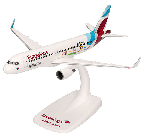 Airplane Models: Eurowings - Salzburger Land - Airbus A320-200 - 1/200