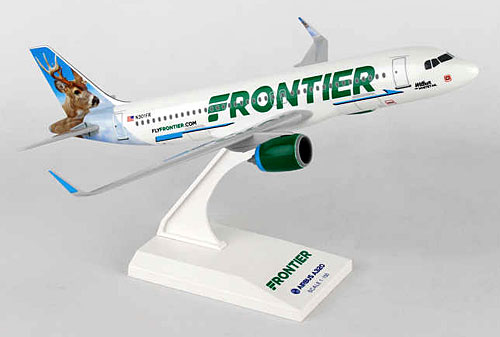 Airplane Models: Frontier - Wilbur Whitetail - Airbus A320-200neo - 1/150 - Premium model
