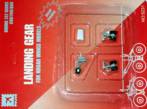 Airplane Models: Gear set for Hogan Boeing 737-800 models 1/200
