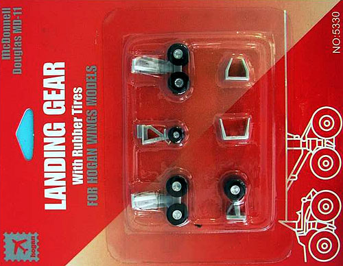 Airplane Models: Gear set for Hogan McDonnell Douglas MD-11 models 1/200