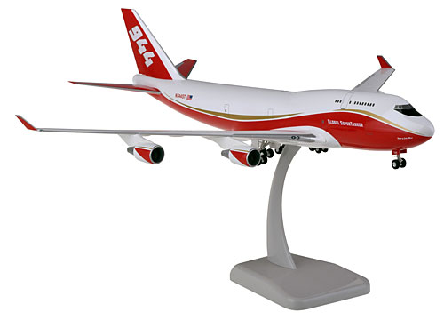 Airplane Models: Global Supertanker - Boeing 747-400BCF - 1/200 - Premium model