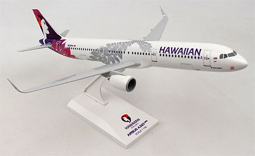 Airplane Models: Hawaiian Airlines - Airbus A321neo - 1/150 - Premium model