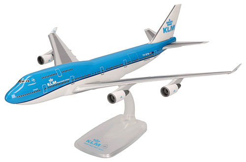 Airplane Models: KLM - Boeing 747-400 - 1/250