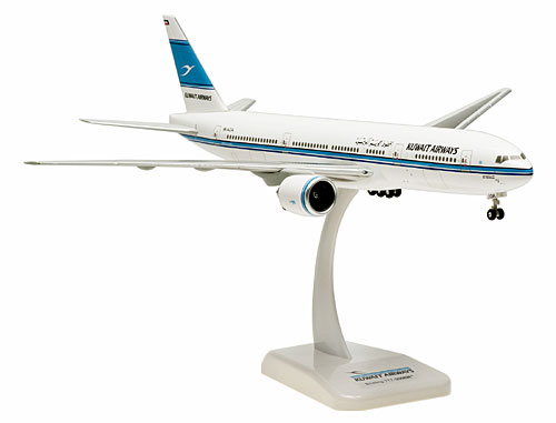 Airplane Models: Kuwait Airways - Boeing 777-200ER - 1/200 - Premium model