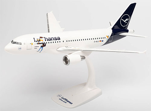 Airplane Models: Lufthansa - Airbus A319-100 - Lu und Cosmo - 1/100