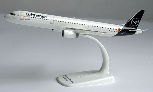 Airplane Models: Lufthansa - Die Maus - Airbus A321-100 - 1/200