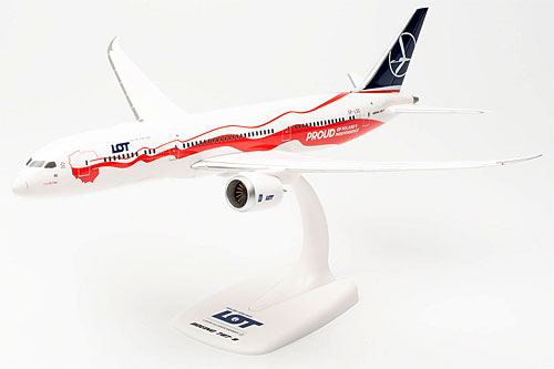Airplane Models: LOT - Proud of Polands Independence - Boeing 787-9 - 1/200