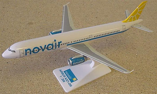 Airplane Models: Novair - Airbus A321-200 - 1/200