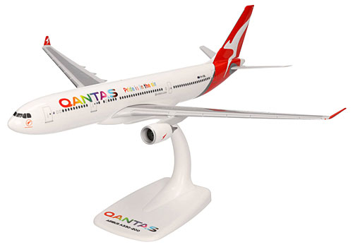 Airplane Models: Qantas - Pride - Airbus A330-200 - 1/200