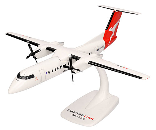 Airplane Models: QantasLink - DHC-8-300 - 1/100
