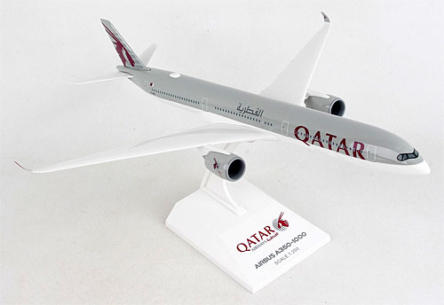 Airplane Models: Qatar Airways - Airbus A350-1000 - 1/200 - Premium model