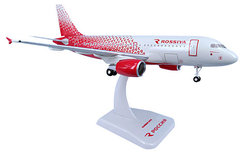 Airplane Models: Rossiya Airlines - Airbus A319 - 1/200 - Premium model
