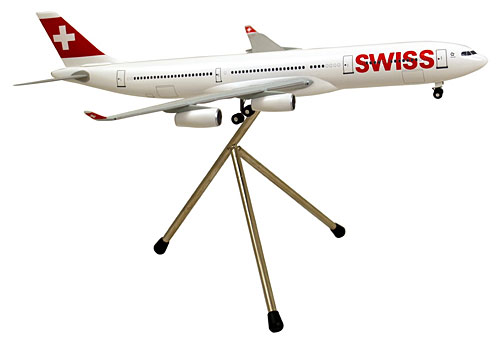 Airplane Models: SWISS - Airbus A340-300 - 1/200 - Premium model