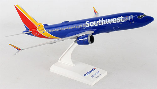 Airplane Models: Southwest Airlines - Boeing 737 MAX 8 - 1/130 - Premium model