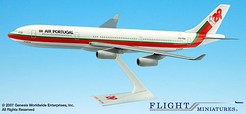 Airplane Models: Air Portugal - TAP - A340-300 - 1/200