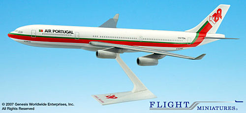 Airplane Models: Air Portugal - TAP - Airbus A340-300 - 1/200
