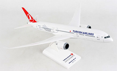 Airplane Models: Turkish Airlines - Boeing 787-9 - 1/200 - Premium model