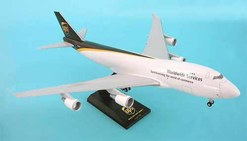Airplane Models: UPS - Boeing 747-400 - 1/200 - Premium model