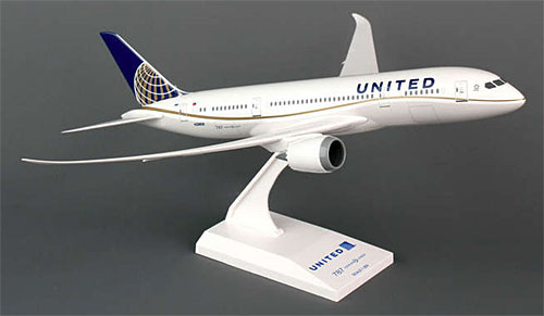 Airplane Models: United - Boeing 787-8 - 1/200 - Premium model