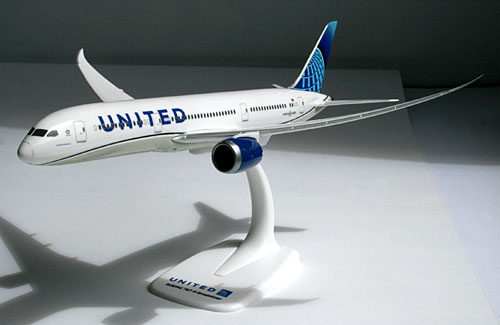 United - Boeing 787-9 - 1/200 - Airplane Models