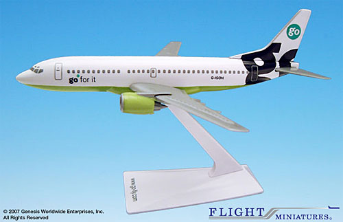 Airplane Models: GO fly - Boeing 737-300 - 1/200
