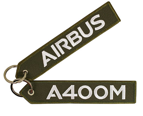 Key ring: Airbus - A400M - Olive green