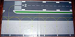 Airplane Models: Authentic Airport Layout Mats 78x40inch 1/200 and 1/400