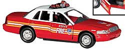 Toys: Model car - Fire Department New York FDNY - 1/43 - Ford Crown Victoria