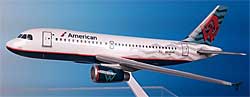 Airplane Models: American Airlines - American West Airlines - Airbus A319-100 - 1/200 Airplane Models: American Airlines - American West Airlines - Airbus A319-100 - 1/200
