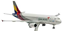 Airplane Models: Asiana Airlines - Airbus A320-200 - 1/200 - Premium model