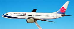 Airplane Models: China Airlines - Boeing 737-800 - 1/200 Airplane Models: China Airlines - Boeing 737-800 - 1/200