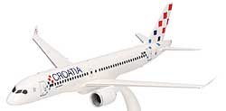 Airplane Models: Croatia Airlines - Airbus A220-300 - 1/200 Airplane Models: Croatia Airlines - Airbus A220-300 - 1/200