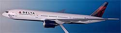 Airplane Models: Delta Air Lines - Boeing 777-200LR - 1/200