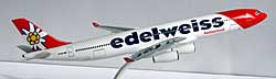 Airplane Models: Edelweiss Air - Airbus A340-300 - 1/200 Airplane Models: Edelweiss Air - Airbus A340-300 - 1/200