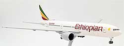 Airplane Models: Ethiopian Airlines - Boeing 777-200LR - 1/200 - Premium model