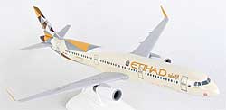 Airplane Models: Etihad - Airbus A321-200 - 1/150 - Premium model Airplane Models: Etihad - Airbus A321-200 - 1/150 - Premium model