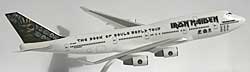 Airplane Models: Iron Maiden - Boeing 747-400 - 1/250 Airplane Models: Iron Maiden - Boeing 747-400 - 1/250