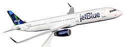 Airplane Models: JetBlue - Airbus A321-200 - 1/150 - Premium model