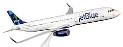 Airplane Models: JetBlue - Airbus A321-200 - 1/150 - Premium model Airplane Models: JetBlue - Airbus A321-200 - 1/150 - Premium model