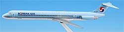 Airplane Models: Korean Air - MD82 - 1/200 Airplane Models: Korean Air - MD82 - 1/200