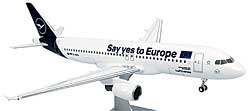 Airplane Models: Lufthansa - Say yes to Europe - Airbus A320-200 - 1/200 - Premium model