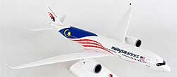 Airplane Models: Malaysia Airlines - Airbus A350-900 - 1/200 - Premium model